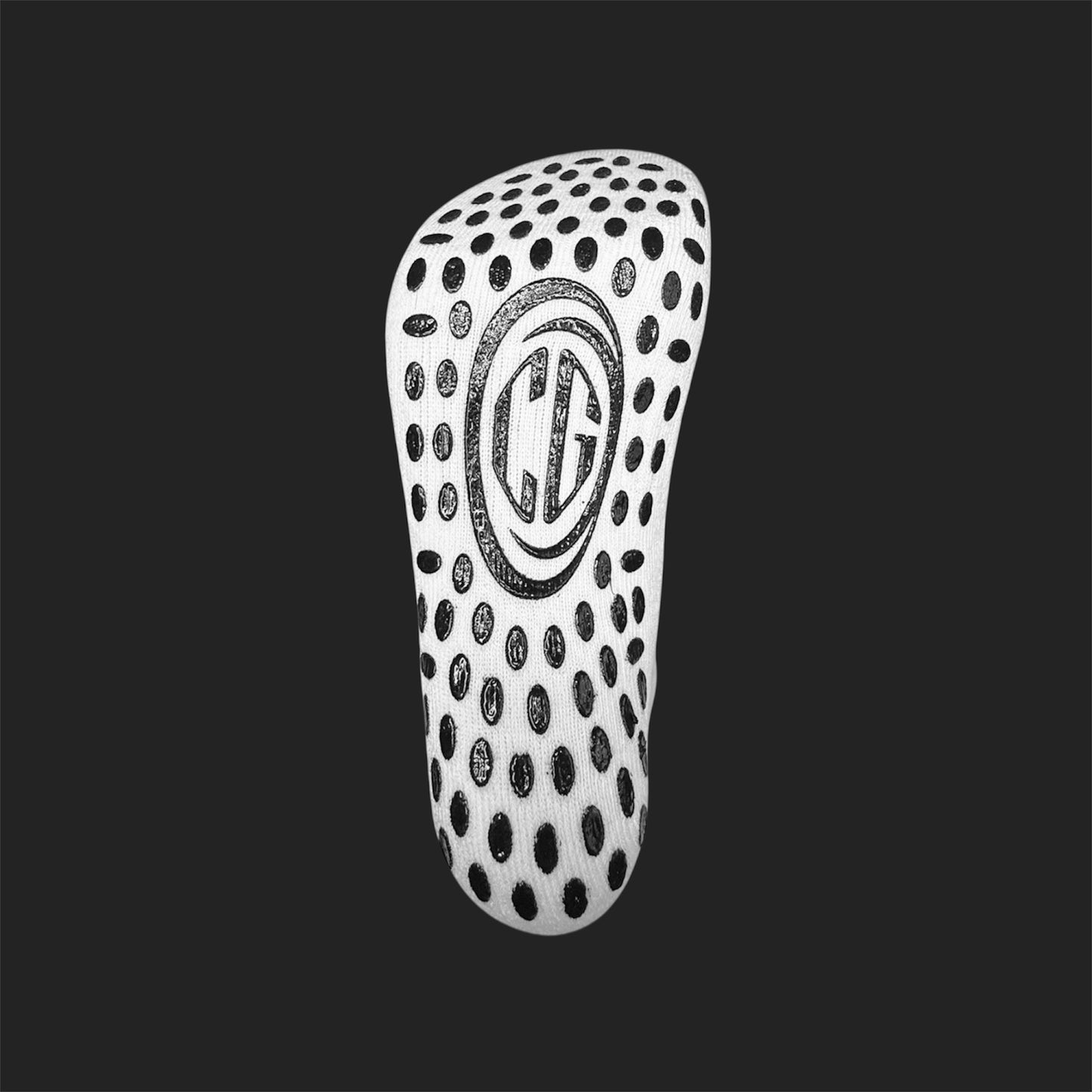 White - EU 42-45 / Court Grip Socken - Mehr Grip, mehr Game!