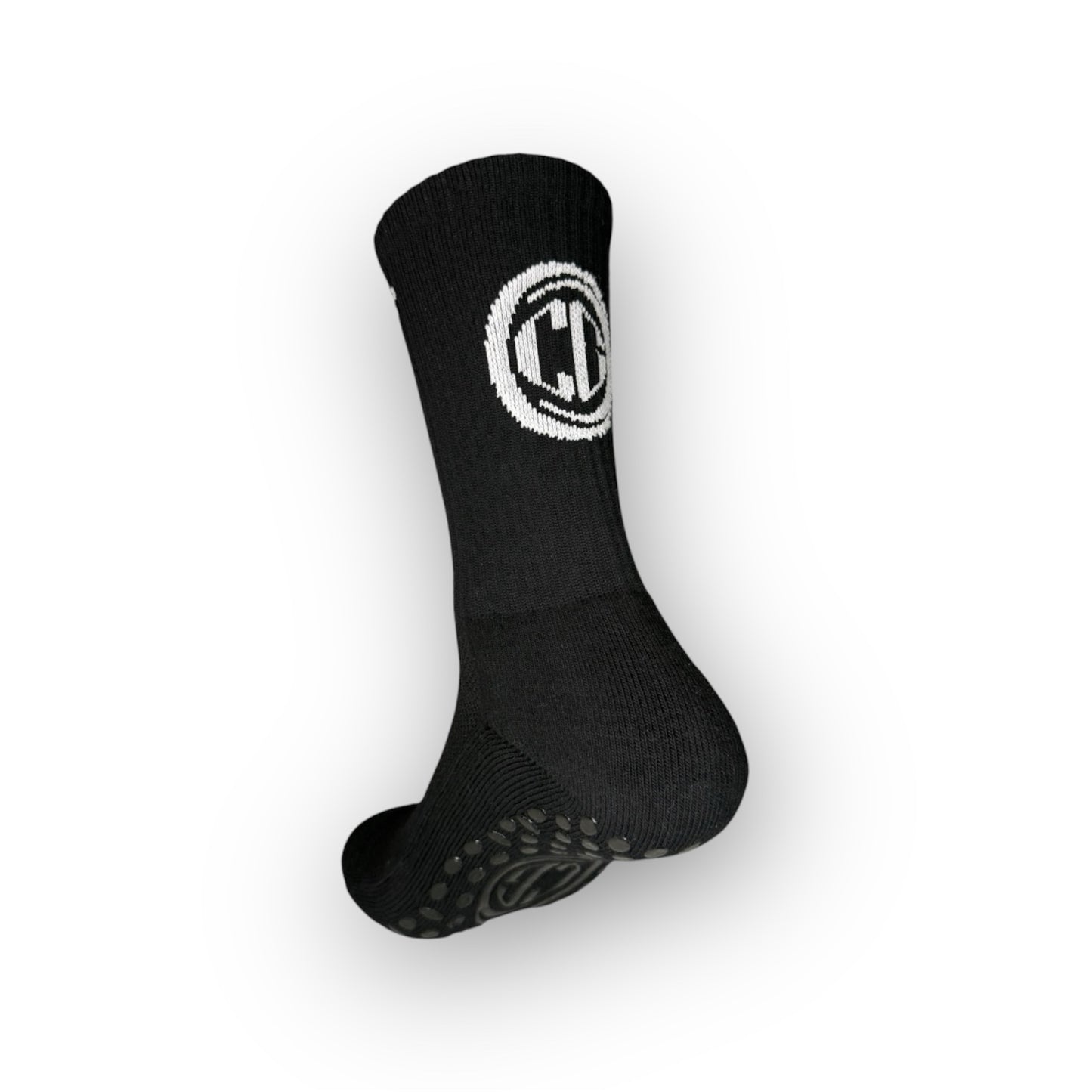 Black - EU 42-45 / Court Grip Socken - Mehr Grip, mehr Game!