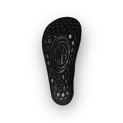 Black - EU 42-45 / Court Grip Socken - Mehr Grip, mehr Game!