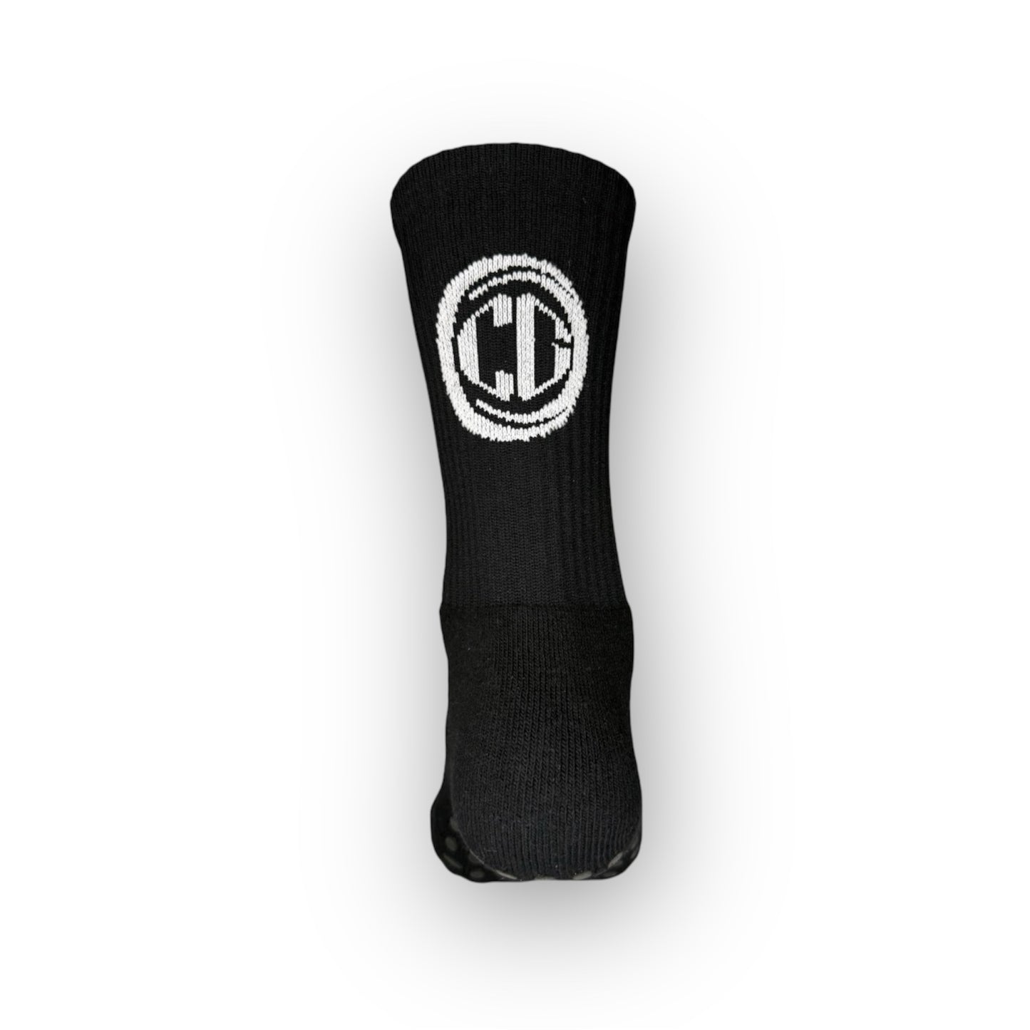Black - EU 42-45 / Court Grip Socken - Mehr Grip, mehr Game!